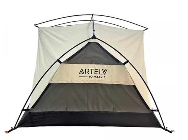 Кемпинговая палатка ARTELV 3 Зелёная (3 места)
